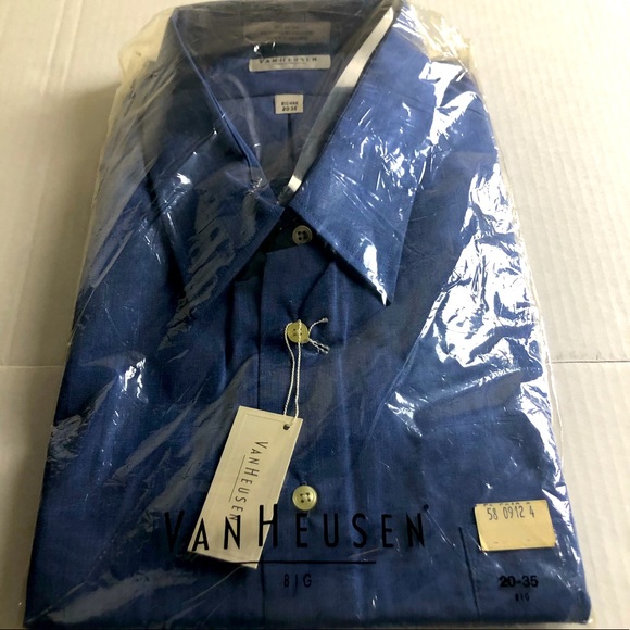 Van Heusen Mens Big Tall Dress Shirt 